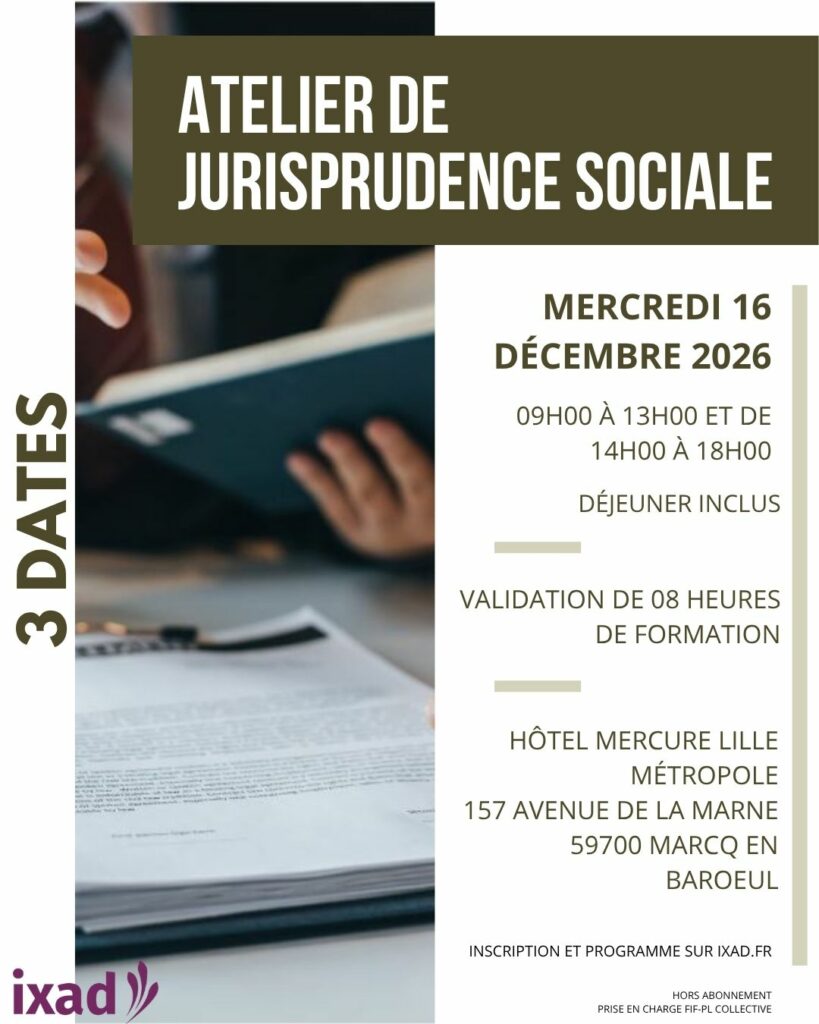 Nos ateliers de jurisprudence sociale